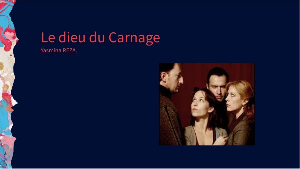 Le Dieu Du Carnage Nombre De Pages Le dieu du carnage