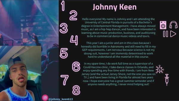 Johnny's Introduction