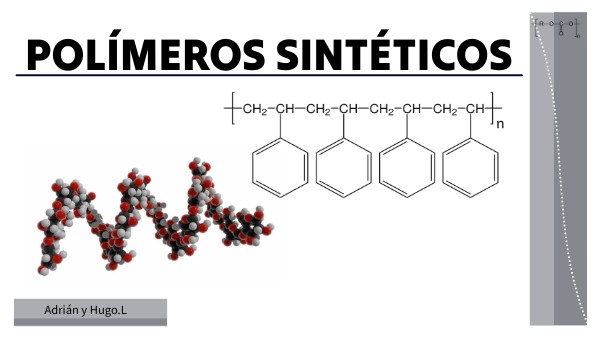 Presentación Polimeros sinteticos