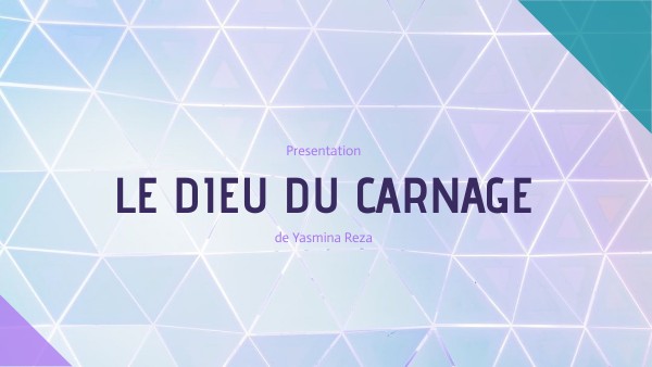 le dieu du carnage