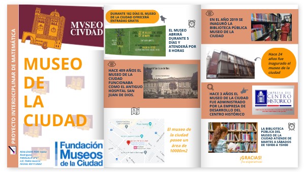 TRÍPTICO MUSEO DE LA CIUDAD
