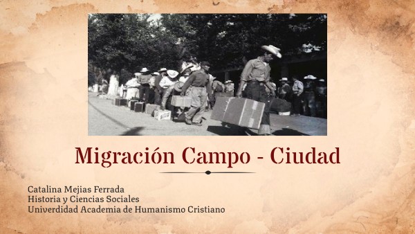 Copia - Clase III migración campo - ciudad