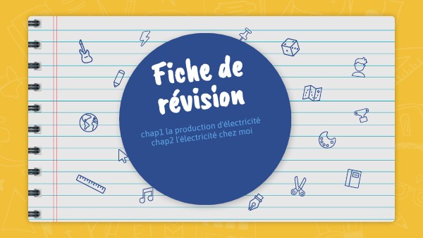 fiche de révision_3eme_electricité chap 1 et 2