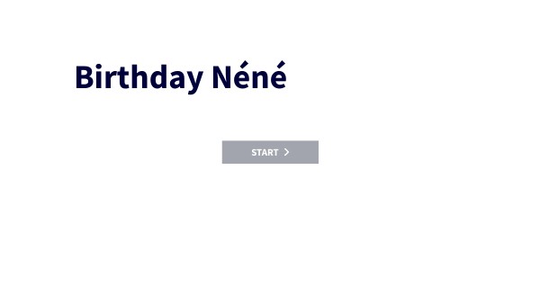 Birthday Néné