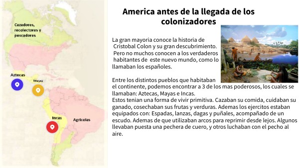 América antes de la llegada de los españoles