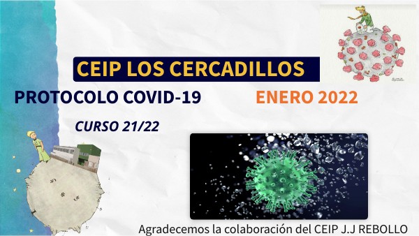 ENERO Protocolo COVID Los Cercadillos By CEIP LOS CERCADILLOS On Genially