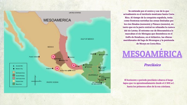 CULTURAS MESOAMERICANAS (preclásico, clásico y posclásico)