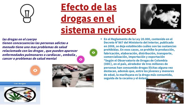 drogas en el sistema nervioso