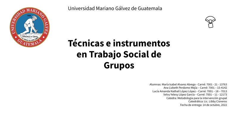 Tarea 9_Técnicas e Instrumentos en Trabajo Social de Grupos