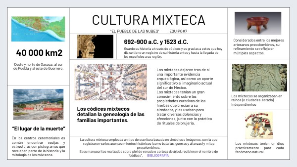 CULTURA MIXTECA