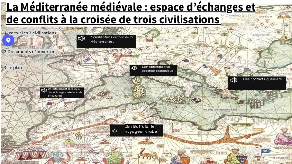 LA MEDITERRANEE MEDIEVALE L.Moutiapoullé