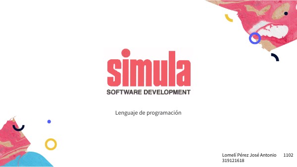Simula - Lenguaje de Programación