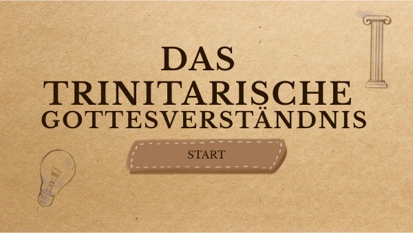 Das trinitarische Gottesverständnis