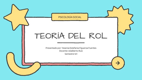TEORÍA DEL ROL