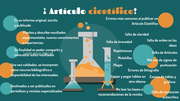 COMPARACION ENTRE ARTICULO CIENTIFICO Y ARTICULO DE REVISION