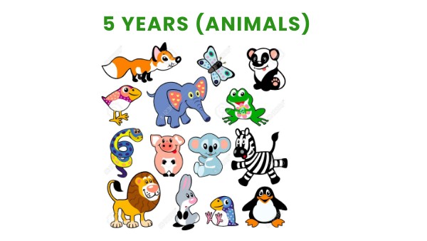 5 YEARS (ANIMALS)