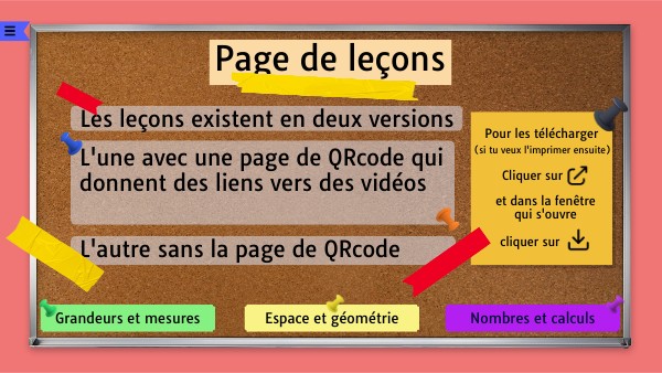 Leçons math 6éme