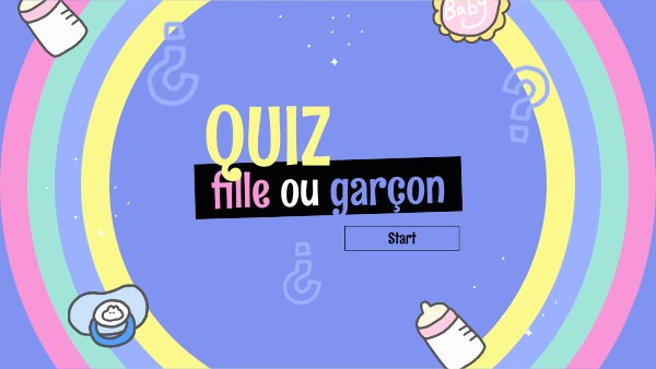 fille ou garçon