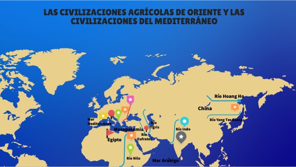 Las civilizaciones de oriente y mediterráneo