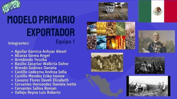 Modelo Primario Exportado en México-Equipo 1