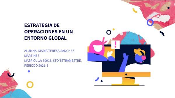 Estrategia de operaciones en un entorno global