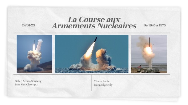 Course aux armements nucleaires
