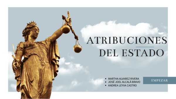 PRESENTACIÓN ATRIBUCIONES DEL ESTADO