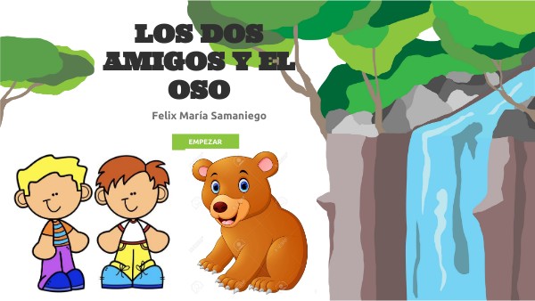 Los dos amigos y el oso