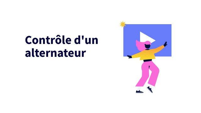 Contrôle d(un alternateur