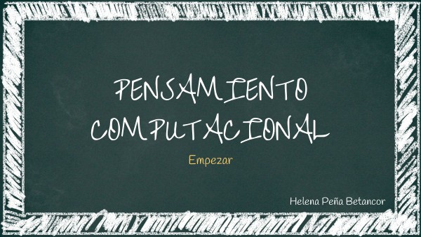 Pensamiento Computacional