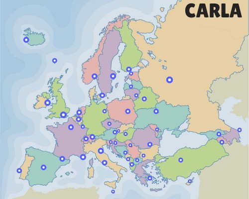 Europe Map Interactive : HTML5/JavaScript Interactive Europe Map – DLPF