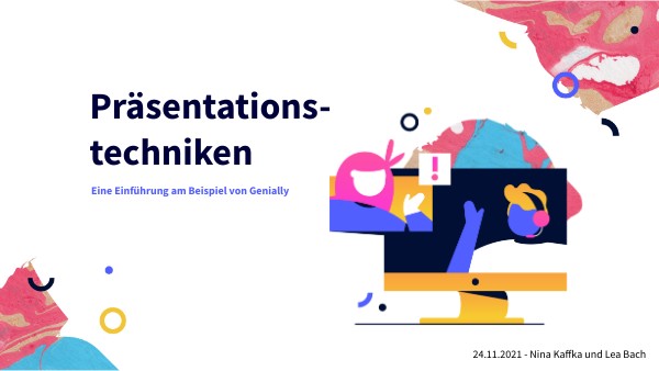 Präsentationstechniken (am Beispiel von Genially)