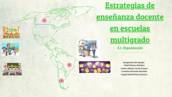 Estrategia de enseñanza docente en escuelas multigrado