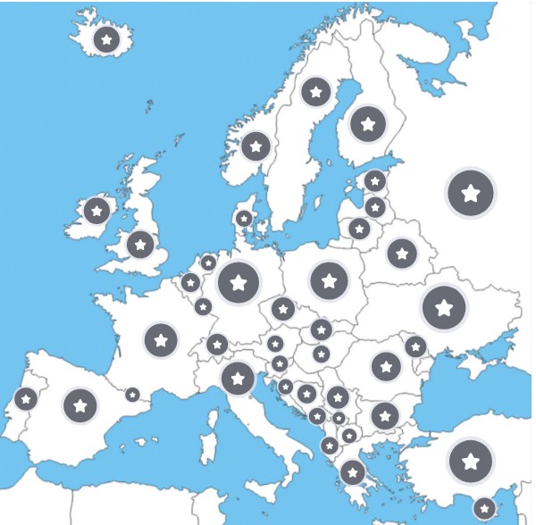 Interactive Map of Europe