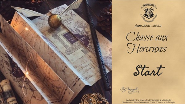 La Chasse aux Horcruxes.