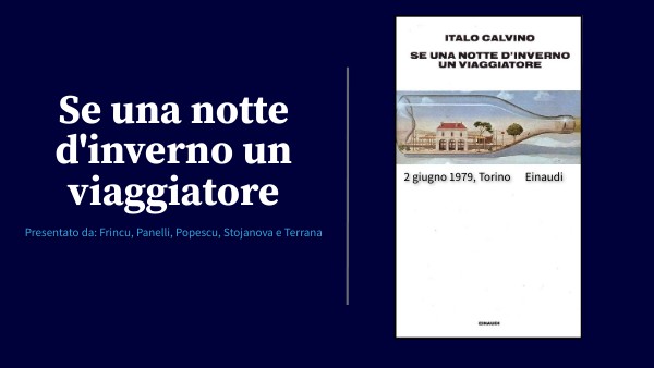 Se una notte d'inverno un viaggiatore