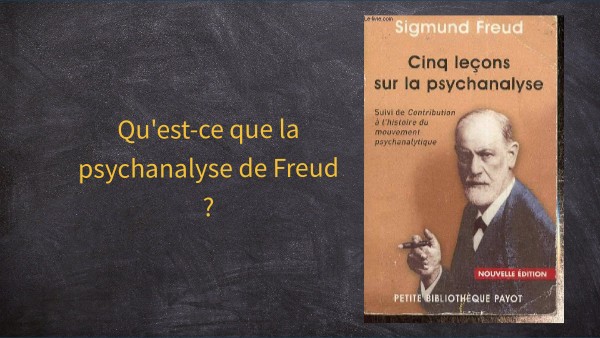 la psychanalyse de Freud