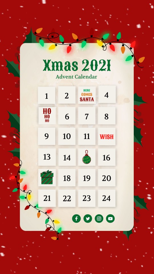 ADVENT CALENDAR POST