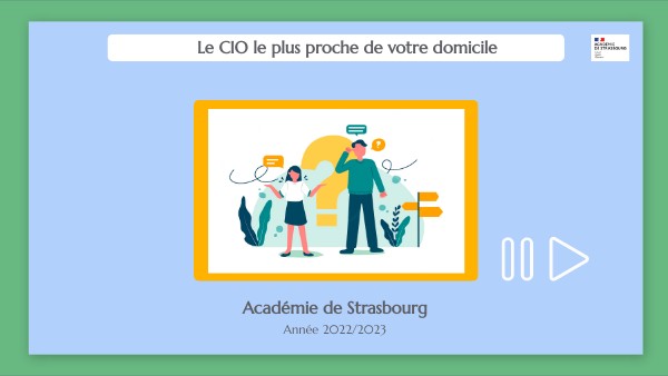 Les CIO de l'académie de Strasbourg