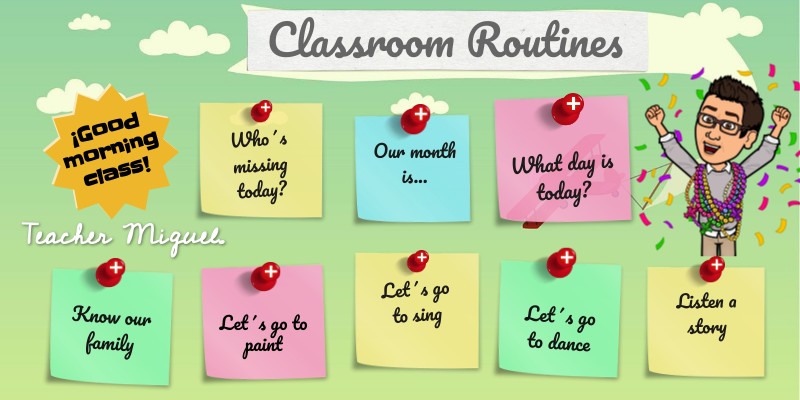 New Classroom routines