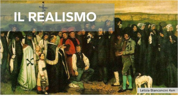 IL REALISMO