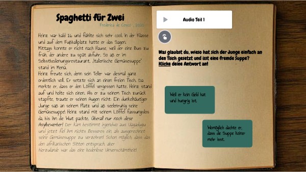 Spaghetti Für Zwei Text Pdf Spaghetti für Zwei