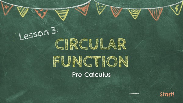 Lesson 3: Circular Function image.