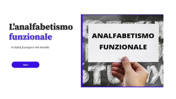 Analfabetismo funzionale