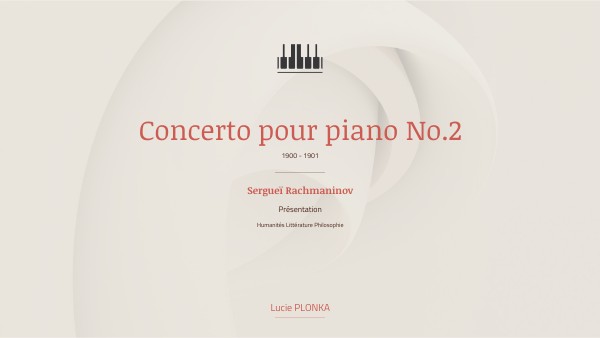 Concerto pour piano No.2