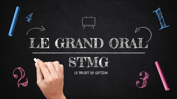 PRÉSENTATION - LE GRAND ORAL - STMG