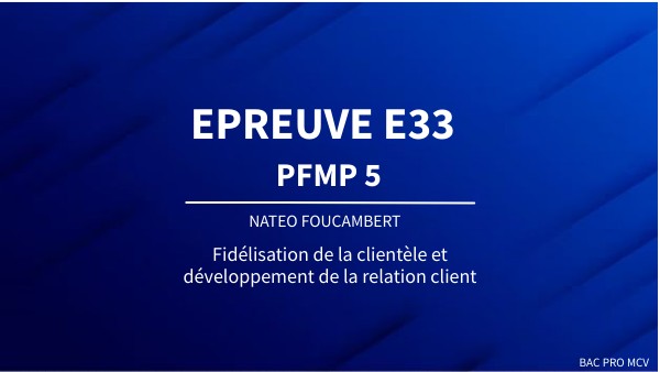 Présentation essentielle