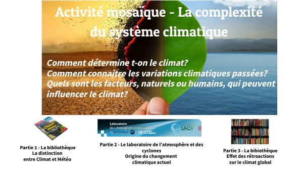 Activité mosaïque- La complexité du système climatique by Safaa Bchini