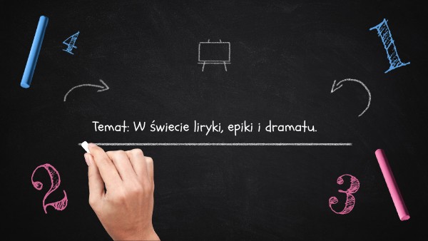 W świecie liryki, epiki i dramatu