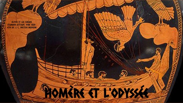 Page De Garde D'homère Et Ulysse